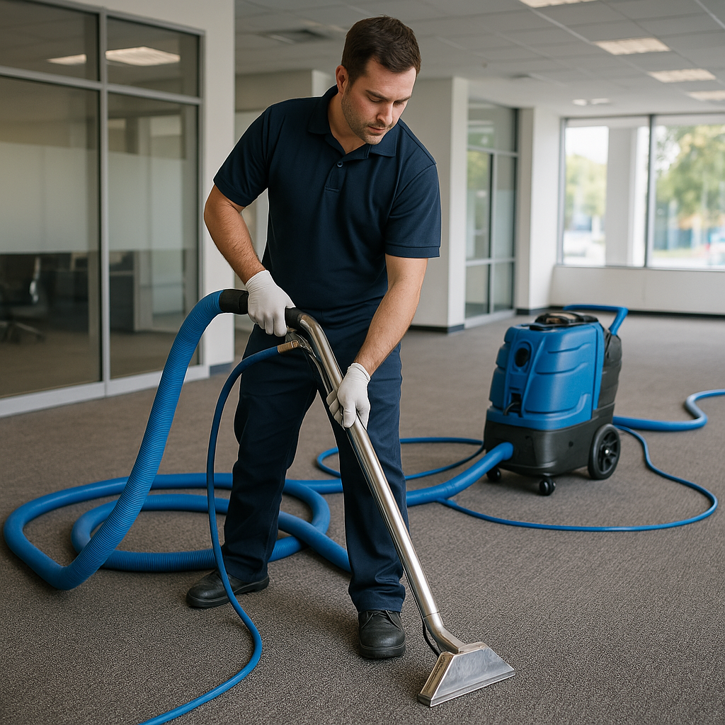 Residential carpet cleaning
